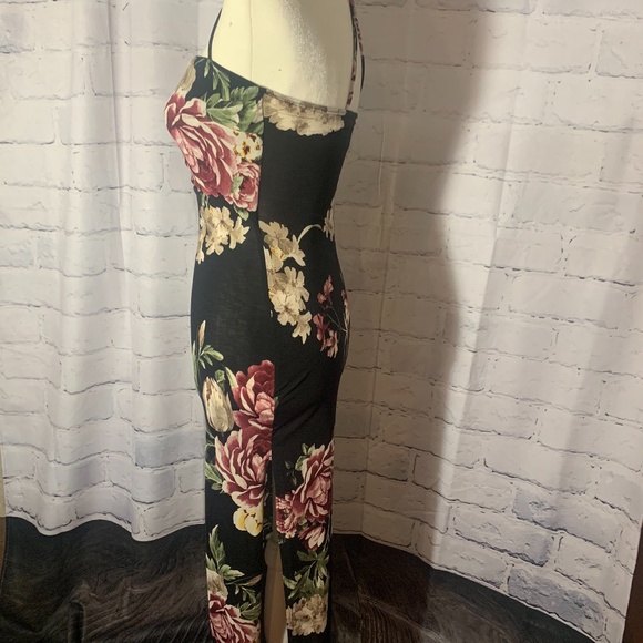 Windsor Scoop Neck Floral Maxi Womans Dress S - Picture 5 of 9